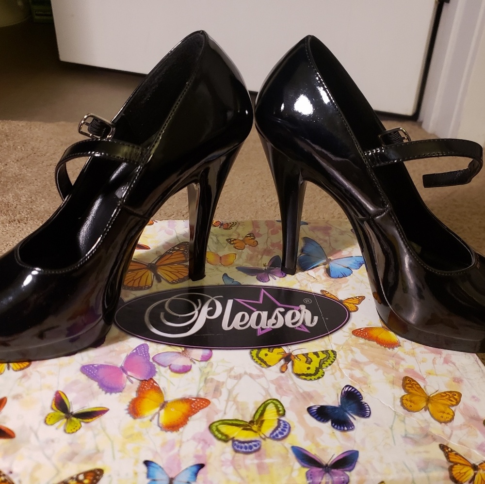 Black Mary Janes
